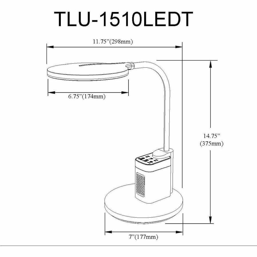Dainolite Talulah Desk Lamp