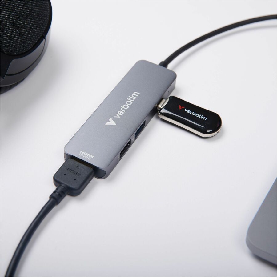 Verbatim USB-C Essentials Multiport Hub - 4 Ports (32155)