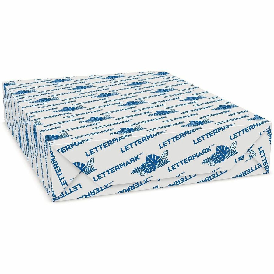 Lettermark Perforated Papers - 92 Brightness - Letter - 8 1/2" x 11" - 24 lb Basis Weight - Sustainable Forestry Initiative (SFI) - Micro Perforated, ColorLok Technology, Elemental Chlorine-free, Acid-free - White - 500 Sheets per Ream - 500 / Ream
