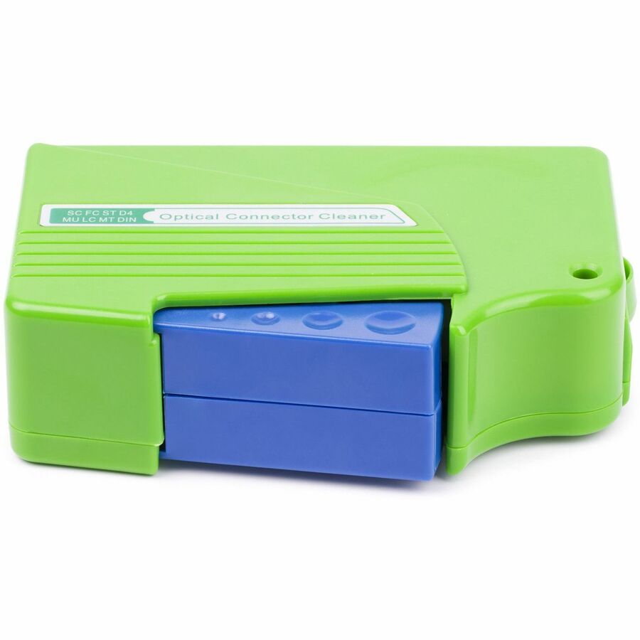 StarTech Fiber Optic Cleaner, Fiber Connector Cleaning Cassette, LC Fiber Cleaner, for LC/SC/ST/FC Optical Fiber Cables