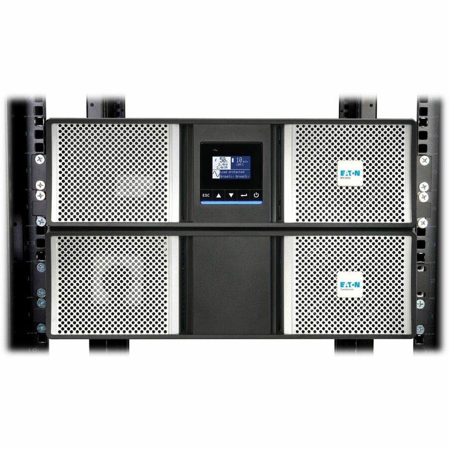 Eaton 9PX G2 3000VA 3000W 208/120V Online Double-Conversion UPS - L6-30P Input, 6x 5-20R, 1x L6-30R, 1x L14-30R, Cybersecure Network Card, Extended Run, 6U Rack/Tower