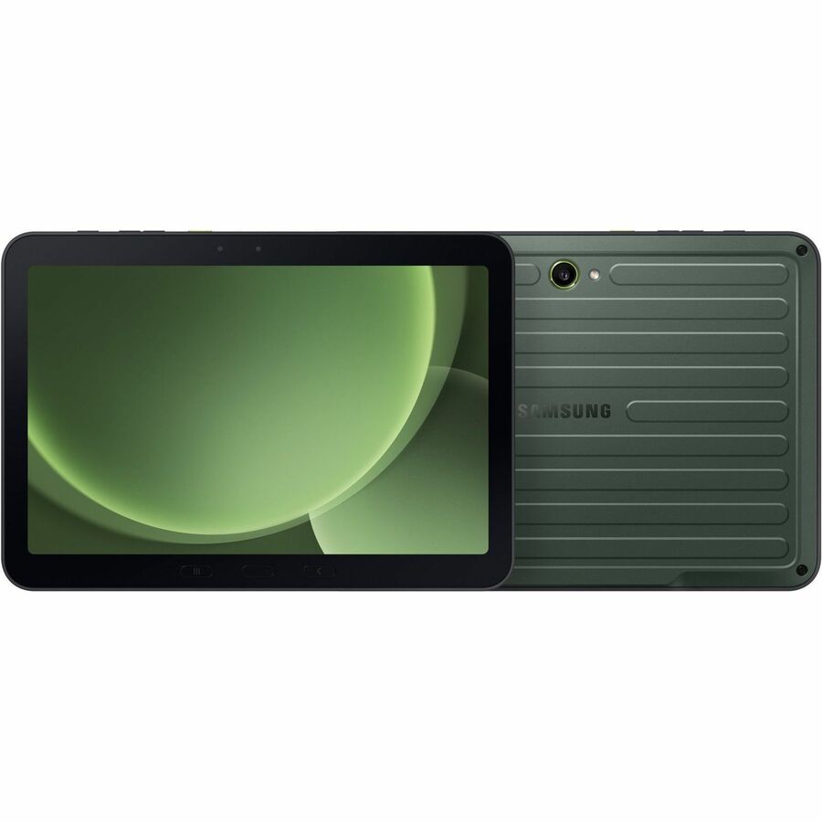 Samsung Galaxy Tab Active5 Pro 5G Enterprise Edition Rugged Tablet - 10.1" WUXGA - Qualcomm SM7635 Snapdragon 7s Gen 3 (4 nm) Octa-core - 6 GB - 128 GB Storage - Android 15 - 5G - Green - 1 Each
