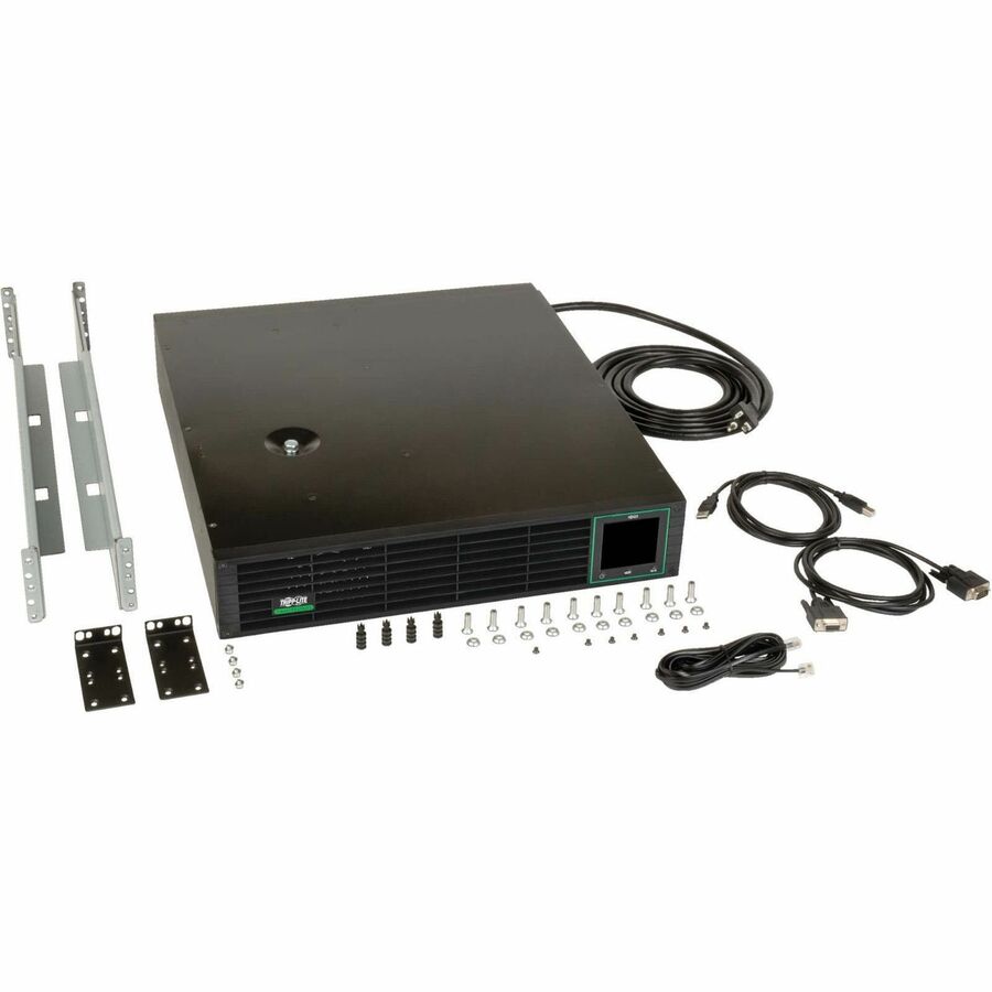 Eaton Tripp Lite Series SmartPro 3000VA 2250W 120V Line-Interactive Sine Wave UPS - 9 Outlets, Preinstalled WEBCARDLXE Network Interface, 2U Rack/Tower