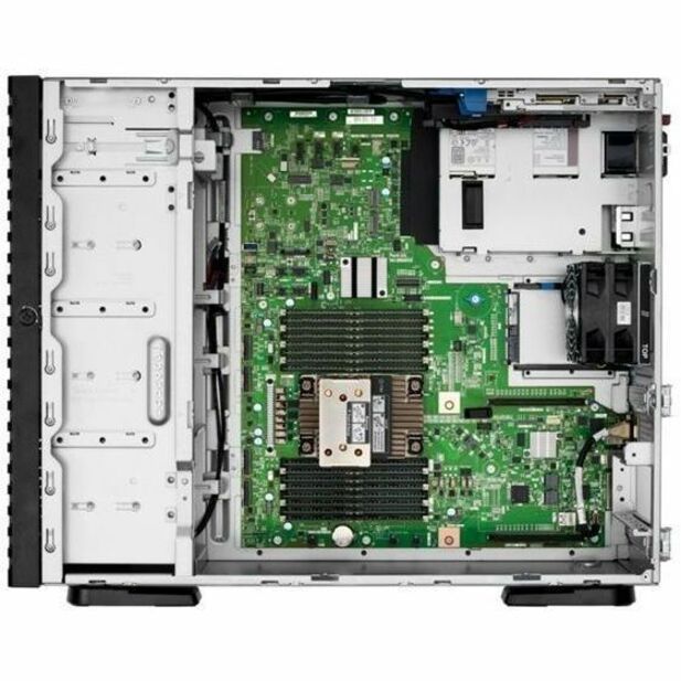 HPE ProLiant ML110 G11 4.5U Tower Server - 1 x Intel Xeon Gold 5416S 2 GHz - 64 GB RAM - 1.92 TB SSD - (2 x 960GB) SSD Configuration - NVMe, Serial ATA/600, 12Gb/s SAS Controller