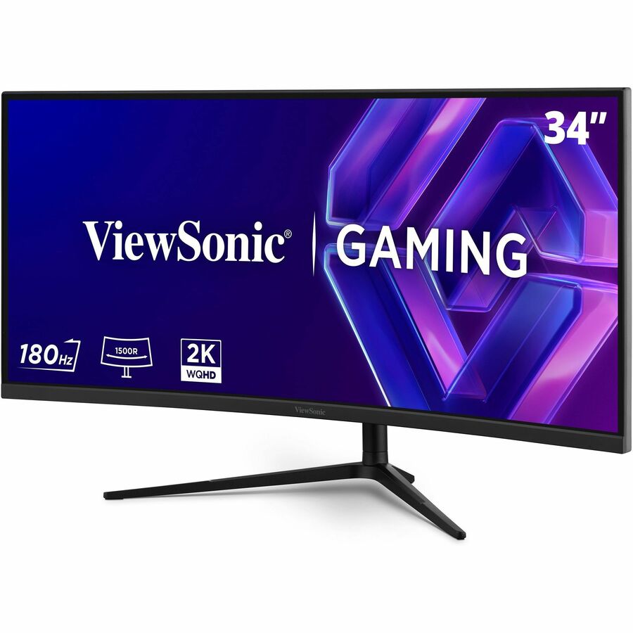 ViewSonic VX3418C-2K 34 Inch UltraWide QHD 1440p Curved Gaming