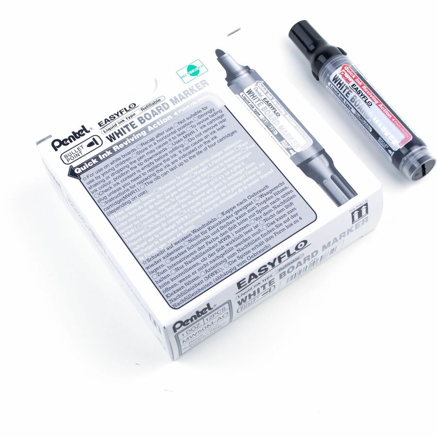 Pentel - Marqueur effa&ccedil;able &#224; sec Easyflo