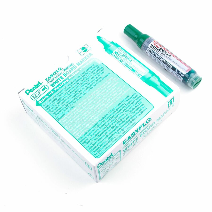 Pentel - Marqueur effa&ccedil;able &#224; sec Easyflo