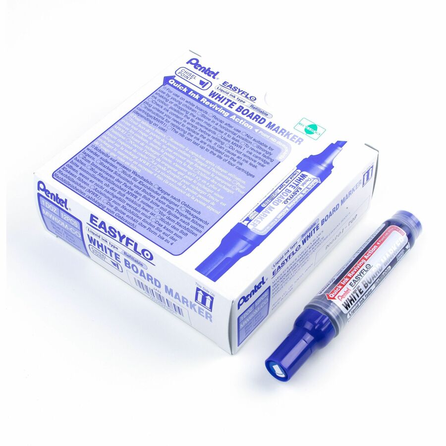 Pentel - Marqueur effa&ccedil;able &#224; sec Easyflo