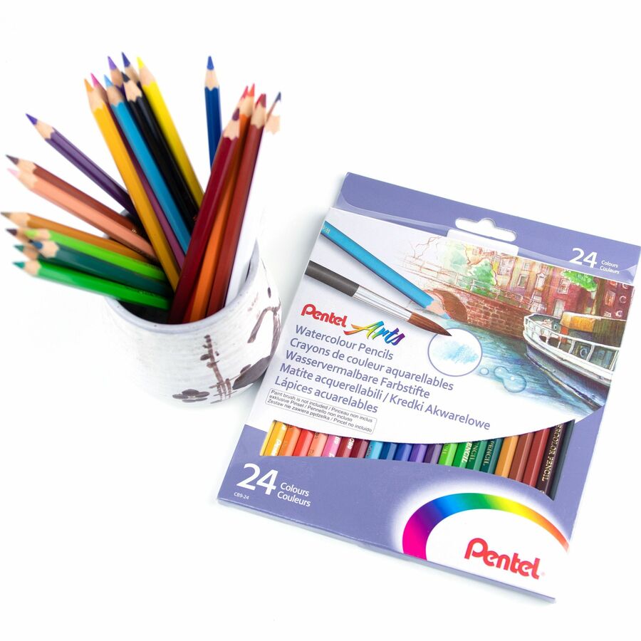 Pentel - Crayon aquarelle Arts