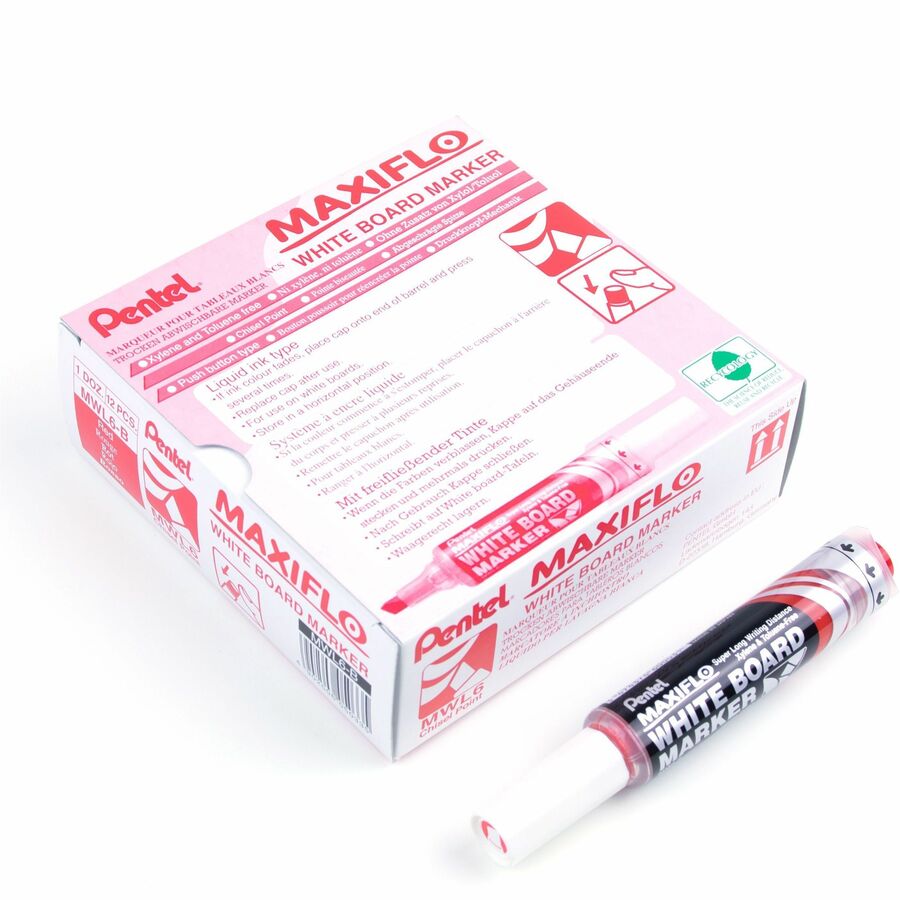 Pentel - Marqueur effa&ccedil;able &#224; sec Maxiflo