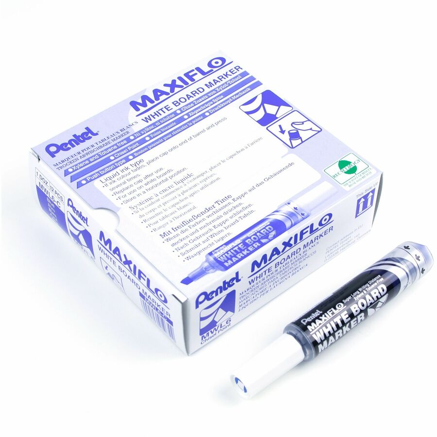 Pentel - Marqueur effa&ccedil;able &#224; sec Maxiflo