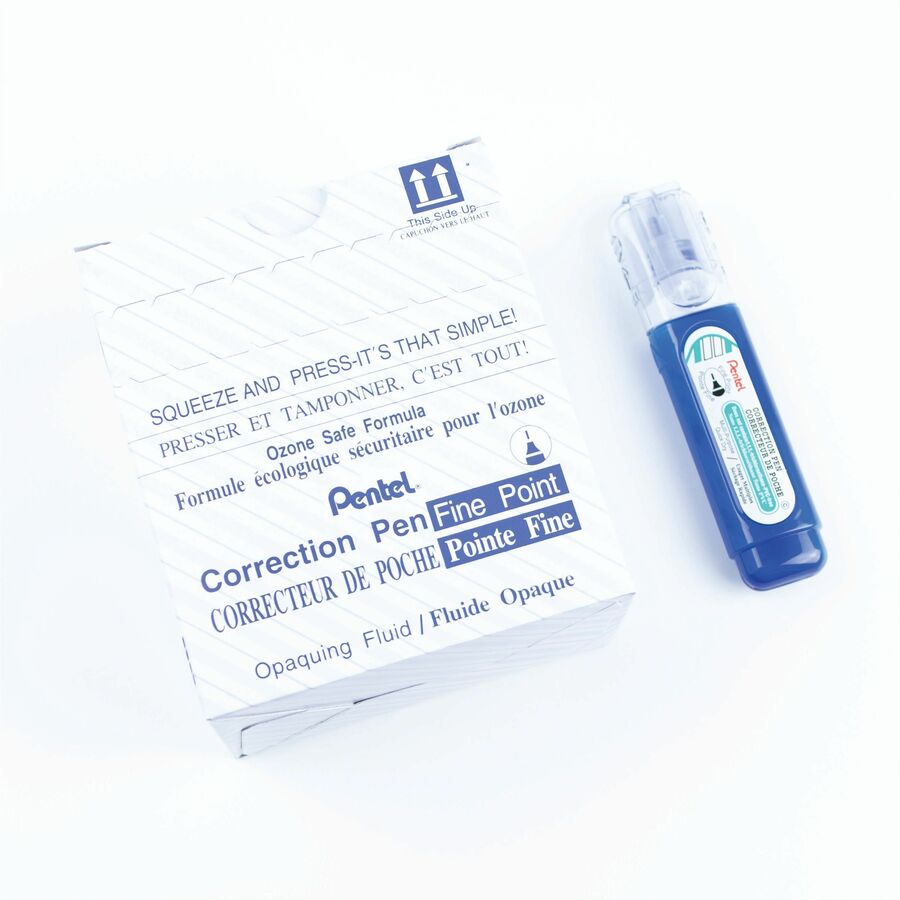 Pentel Fine Point Correction Pen Fine Point Metal Tip