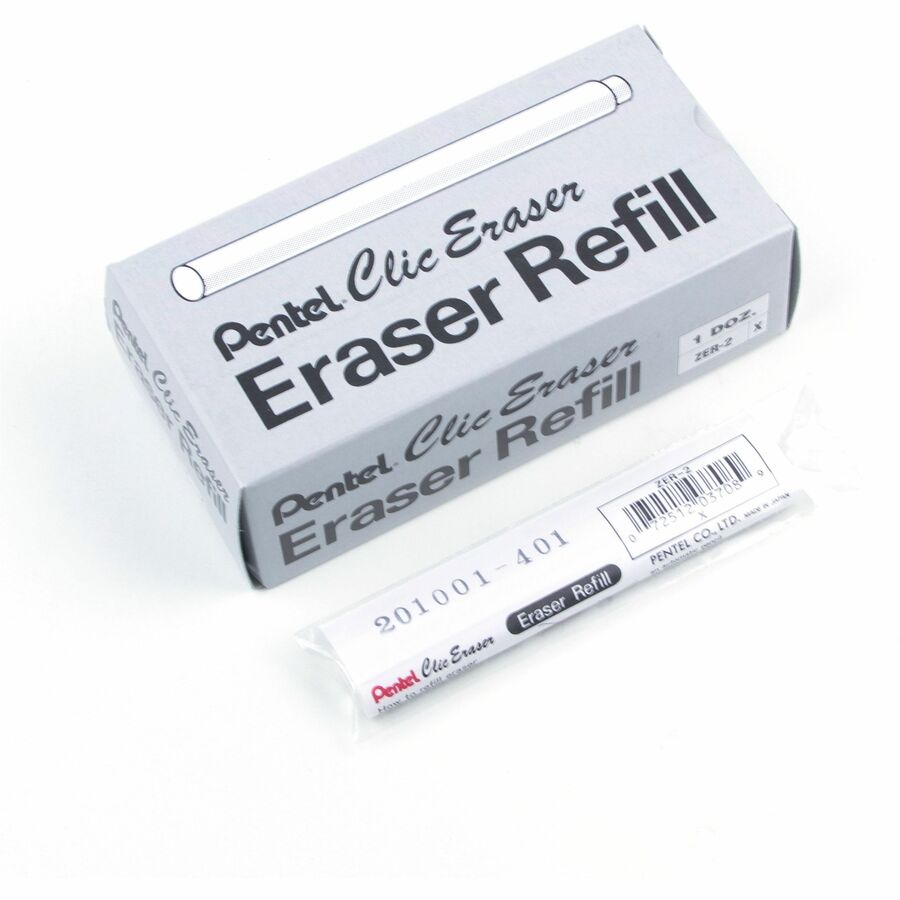 Pentel 2PC Refill Erasers For Pentel Clic Erasers
