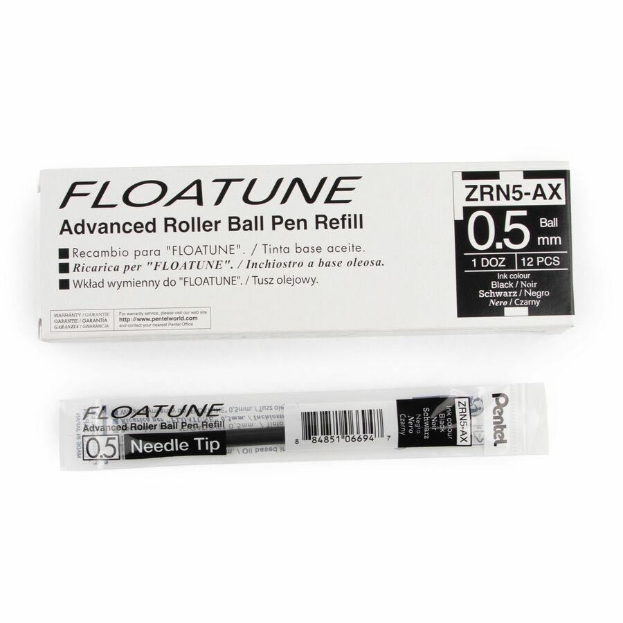Pentel - Recharge de stylo &#224; bille roulante