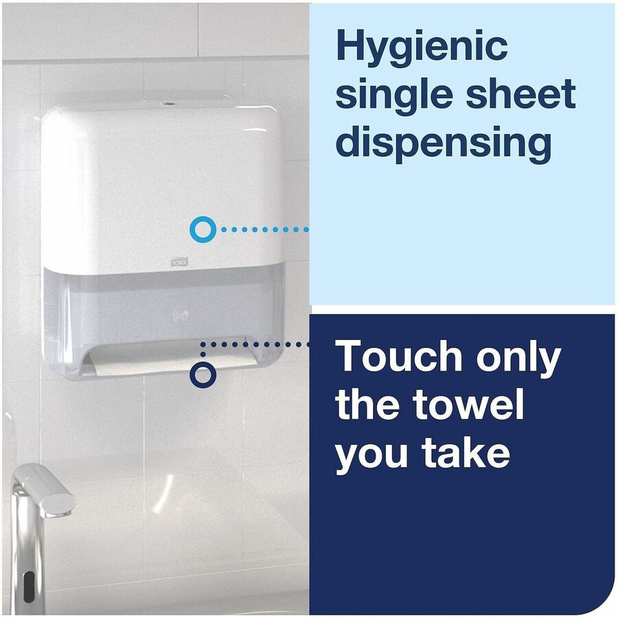 Picture of Matic Hand Towel Roll Dispenser, Plastic Touch-Free, Top Loading, Smart Sensor, 16.1 in x 9.8 in x 15.4 in, 1 EA/CT