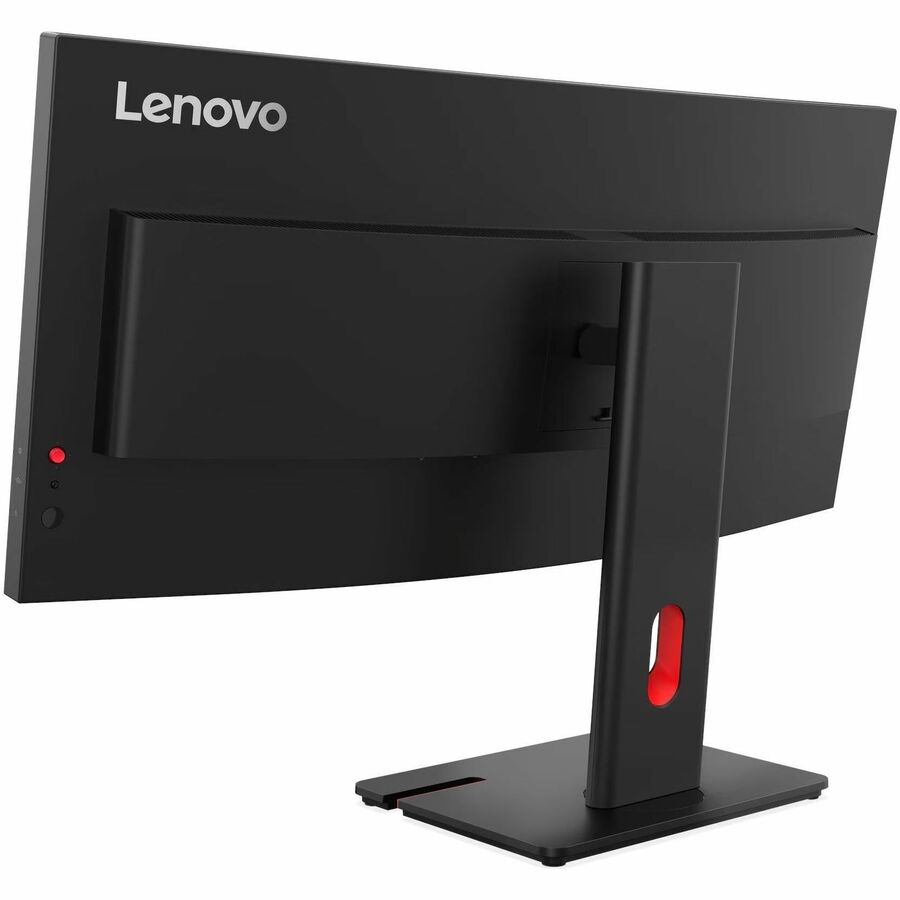Lenovo ThinkVision P34WD-40 34" Class WQHD Curved Screen LED Monitor - 21:9 - Eclipse Black