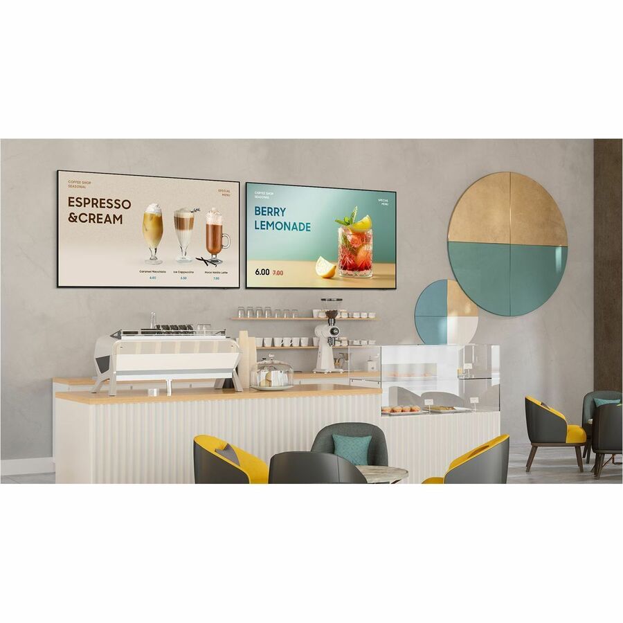 Samsung - Écrans à affichages dynamiques BE55FX-H