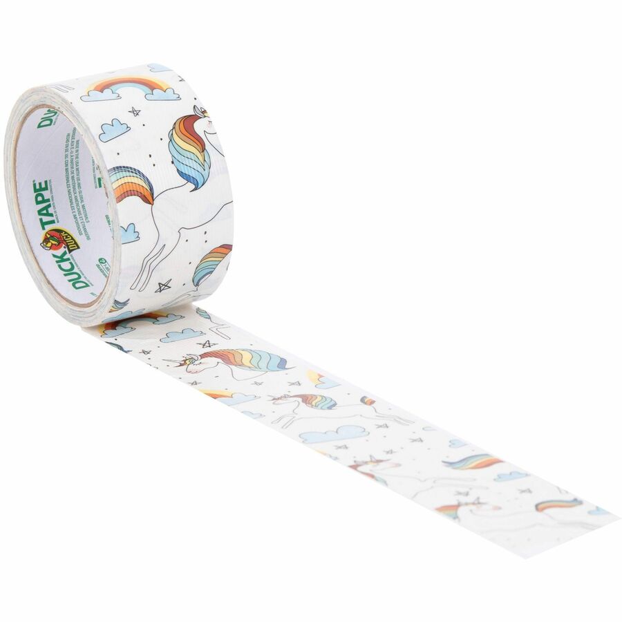 Duck Duct Tape - Whimsical Unicorns, 1.88 in. x 10 yd.