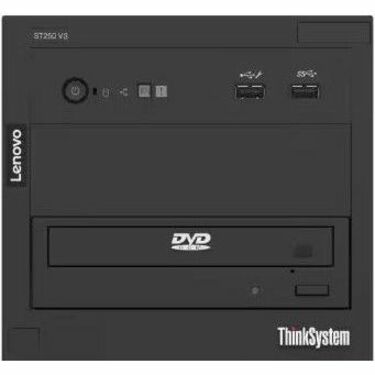 Lenovo ThinkSystem ST250 V3 7DCE100GNA Tower Server - 1 x Intel Xeon 6315P 2.80 GHz - 16 GB RAM - Serial ATA/600 Controller