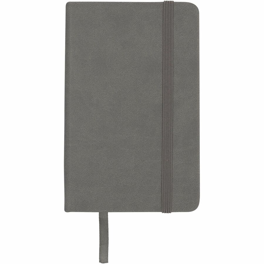 Merangue 3 1/2 " x 5 3/4" PU Notebook with Bungee Strap