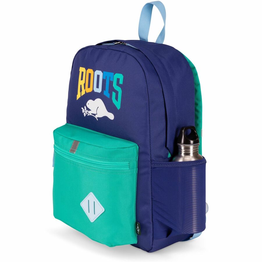 Roots - Étui de transport (Sac à dos) École - Marine, Vert