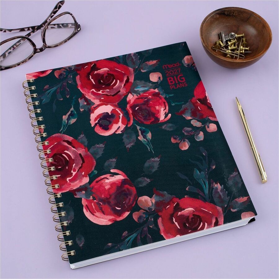 Picture of Mead BIG PLANS Tea Part Weekly/Monthly Planner