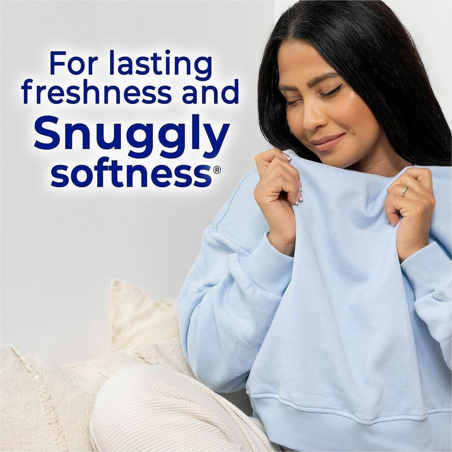 Dial Snuggle Dryer Sheets - For Laundry - Fresh, Blue Sparkle, Floral, Soft Musk Scent - Freshen, Long Lasting - White