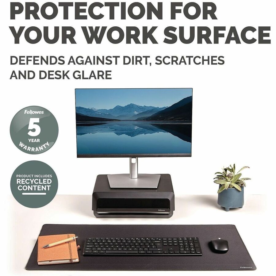 Picture of Fellowes Breyta Desk Mat - Black