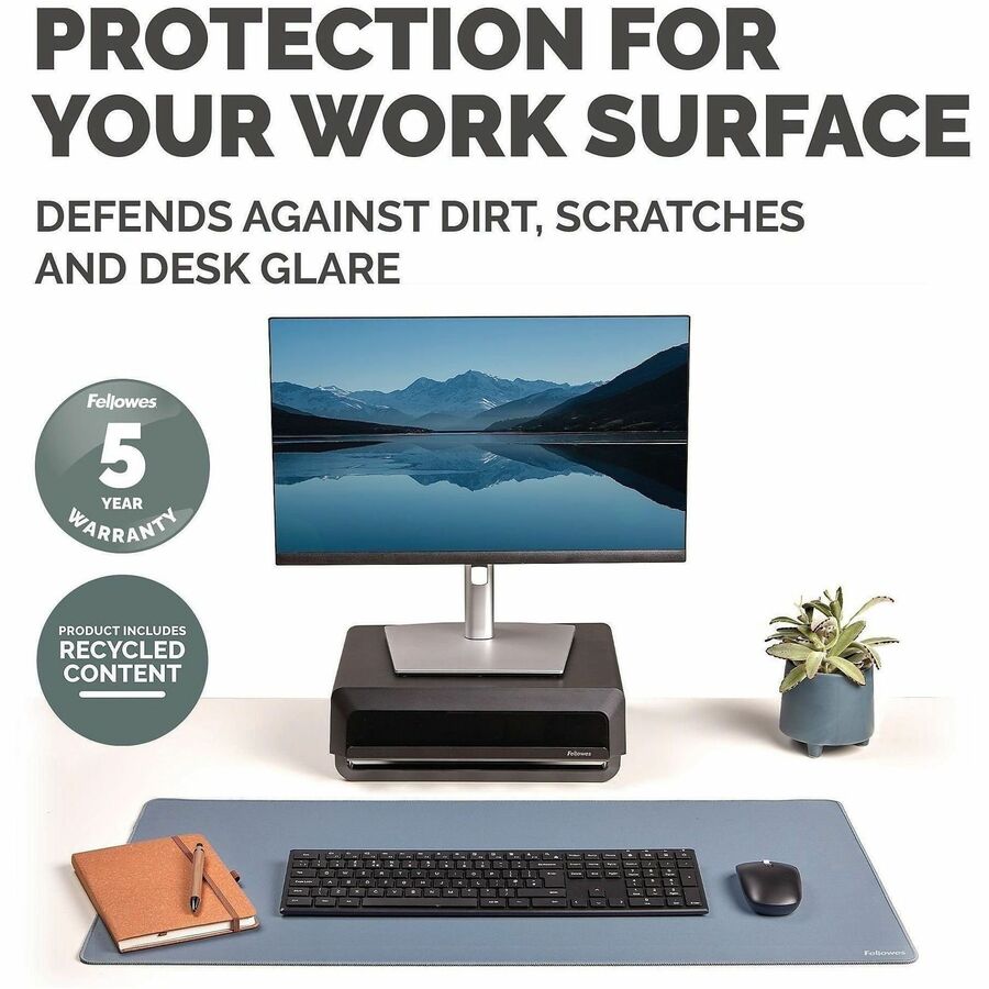 Picture of Fellowes Breyta Desk Mat - Blue