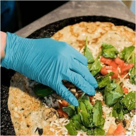 Picture of Gloveworks Industrial Blue Powder-Free Nitrile Gloves