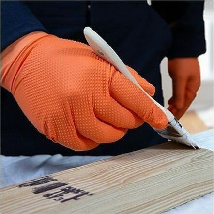 Picture of Gloveworks ULTRA RDT Flock-Lined PF Nitrile Gloves