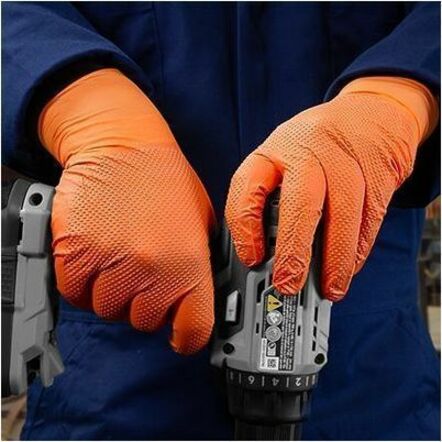 Picture of Gloveworks ULTRA RDT Flock-Lined PF Nitrile Gloves