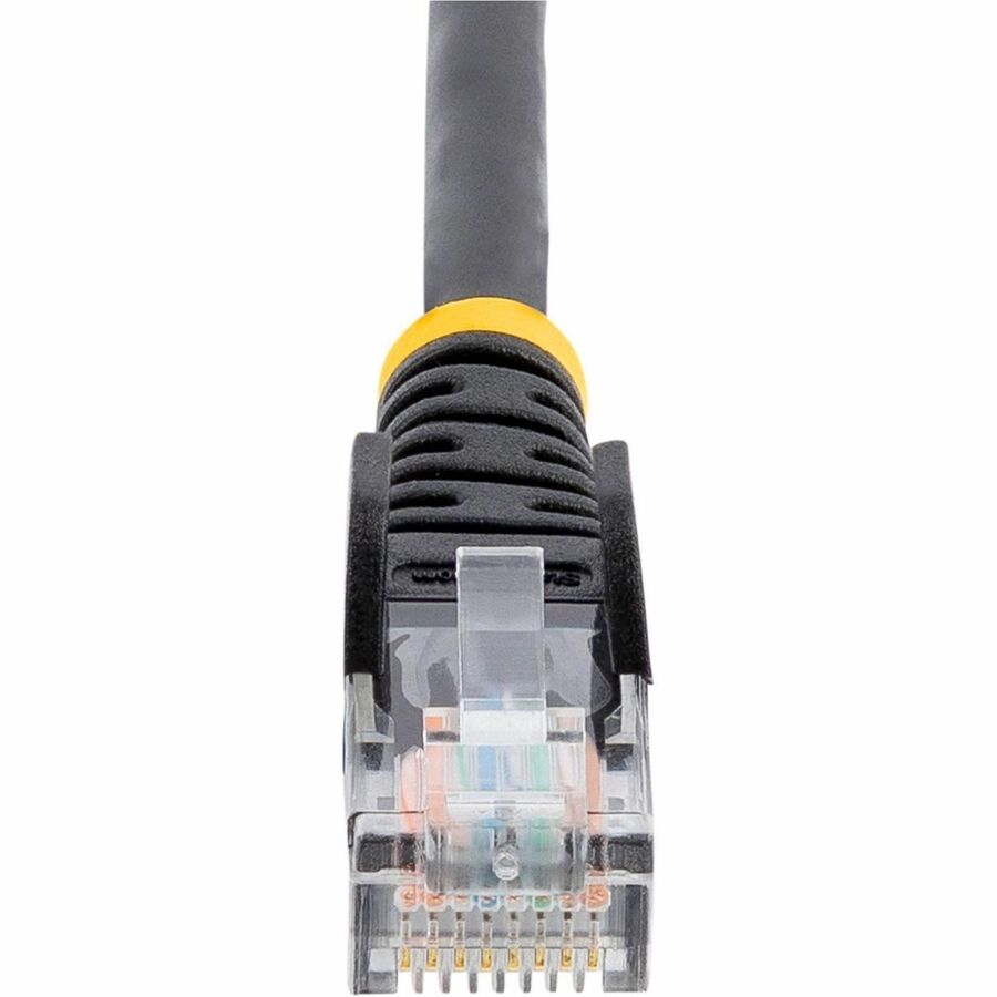 StarTech 50 ft Black Cat5e Snagless UTP Patch Cable