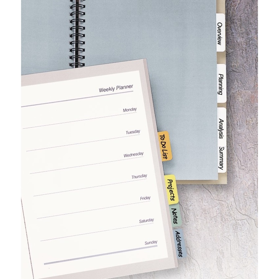 Avery Insertable Tabs Handwritable Inserts, 20 Tabs (82000
