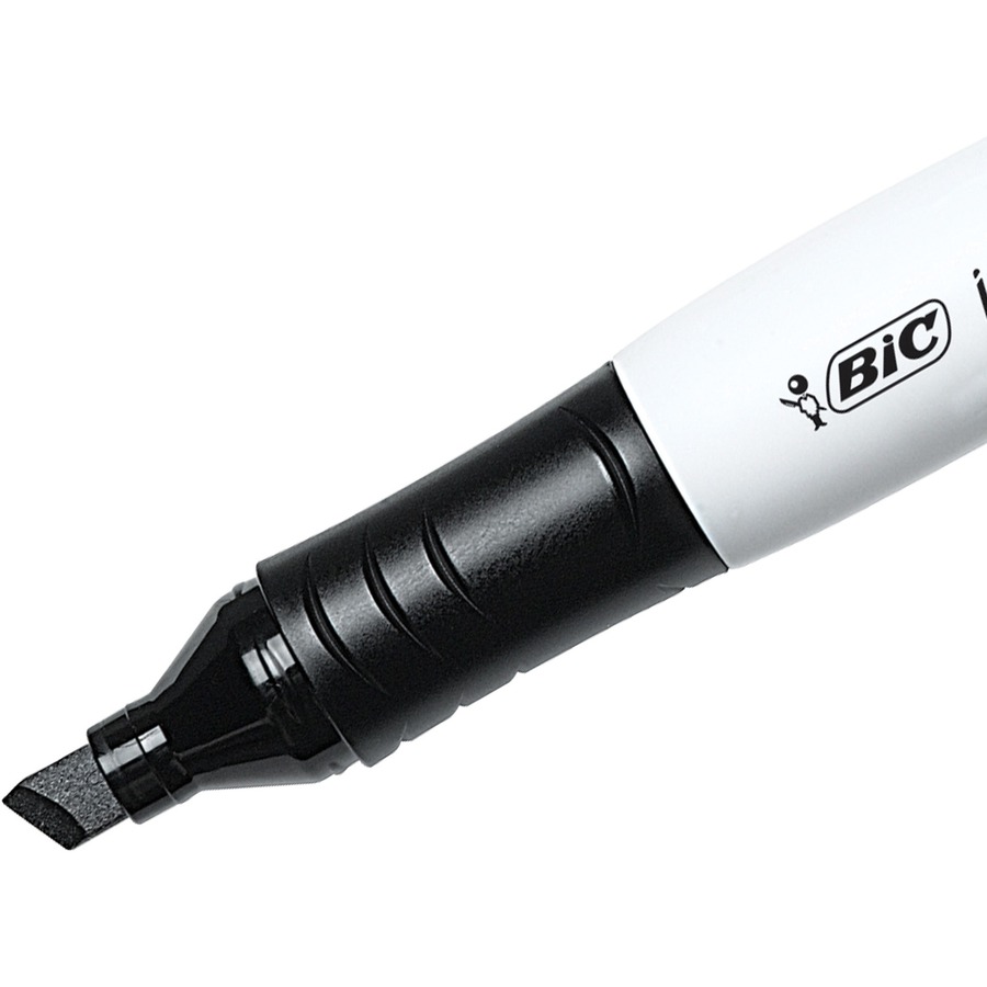 BIC Intensity Dry Erase Marker - Fine Marker Point - 6.34 mm Marker Point Size - Assorted - 4 Pack