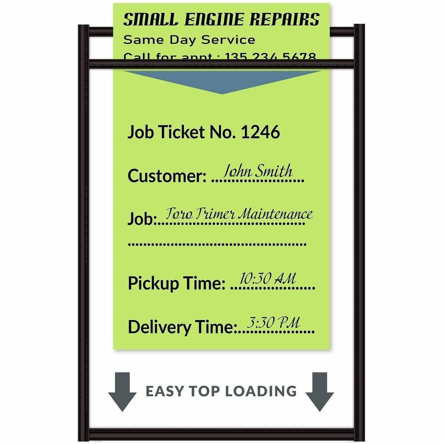 C-Line Stitched Vinyl Shop Ticket Holders