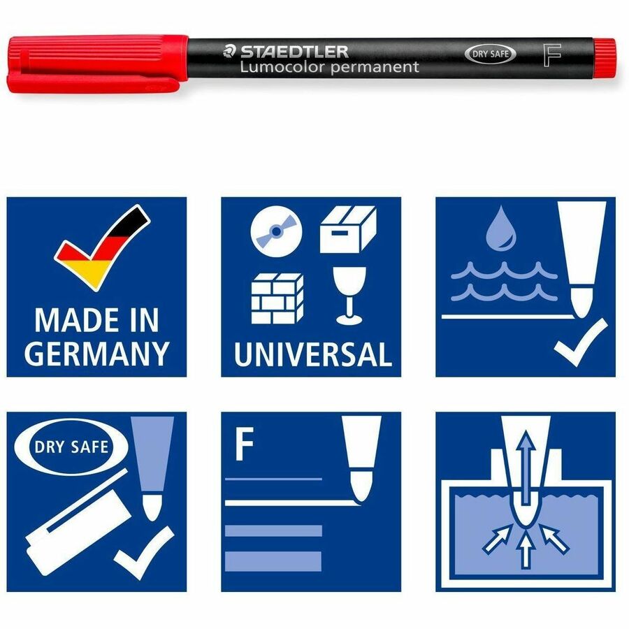 Staedtler - Stylo permanent Lumocolor 318