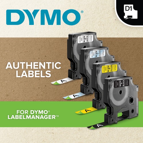 91331 Dymo LetraTag Refill White Plastic 91201 Label Tape 12mm LT-100H