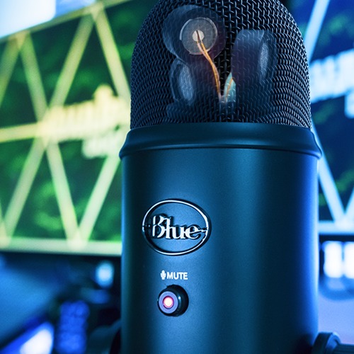 Logitech Blue Yeti Microphone, Stereo, 20 Hz to 20 kHz, Wired