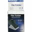 Seiko SLP-FLB File Folder Labels, 9/16 in x 3-7/16 in,White/Blue, 130 Labels/Roll, 2 Rolls/Box Thumbnail 3