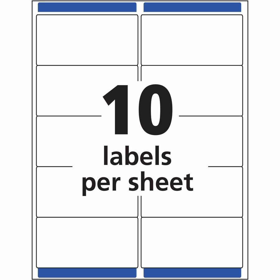 Avery Address Labels With Sure Feed Technology - 750 Inkjet & 2000 Laser Labels For Easy Mailing
