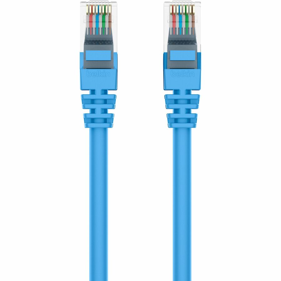 Belkin Cat5e Crossover Cable - RJ-45 Male Network - RJ-45 Male Network - 15ft - Blue