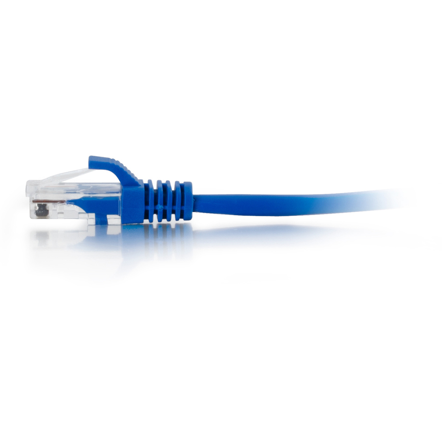 C2G 14ft Cat5e Ethernet Cable - Snagless Unshielded (UTP) - Blue