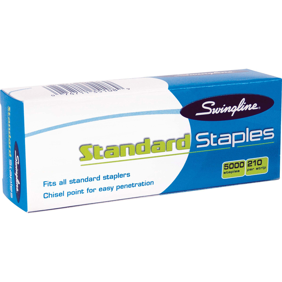 Swingline® S.F.® 4® Premium Staples, 1/4 Length, 210/Per Strip