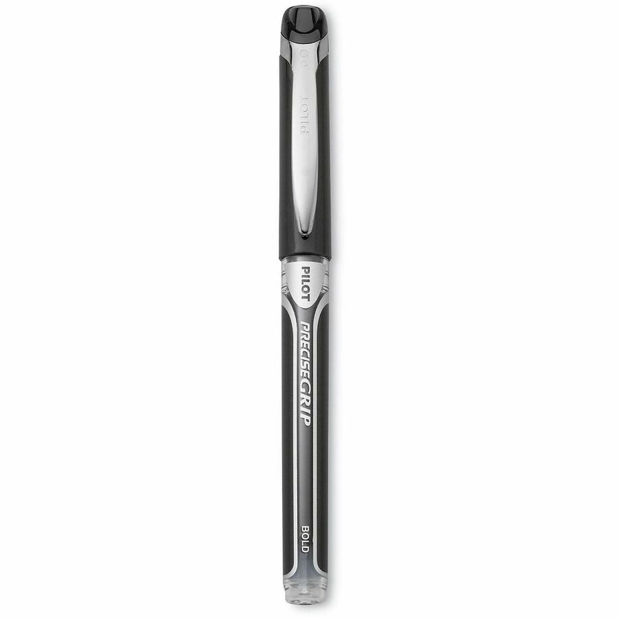 PIL26071 - Precise retractable rollerball pen offers a retractable, sleek design. Unique liquid ink formula is airplane-safe and maintains consistent writing strokes. Rolling ball pen has a rubber grip with traction pockets for a secure hold. Visible ink supply lets you see how much ink is left.
