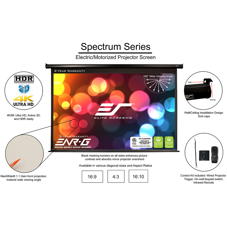 Elite Screens Spectrum