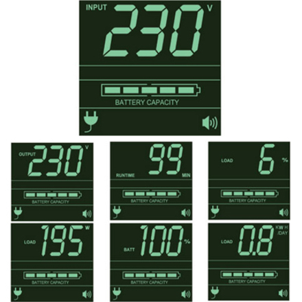 Tripp Lite by Eaton UPS SmartPro 230V 2.2kVA 1.92kW Line-Interactive Sine Wave UPS 2U Extended Run Network Card Options LCD USB DB9