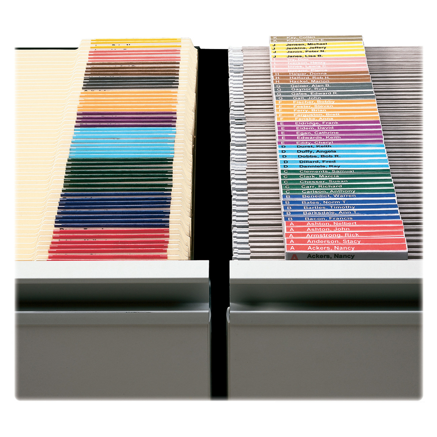 Smead Viewables Premium 3D hanging Folder Tabs and Labels - 1.25" Width x 3.50" Length