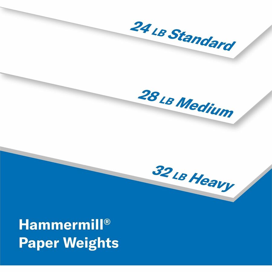 Hammermill Laser Print Paper - Letter - 8.5" x 11" - 24lb - Smooth - Radiant White