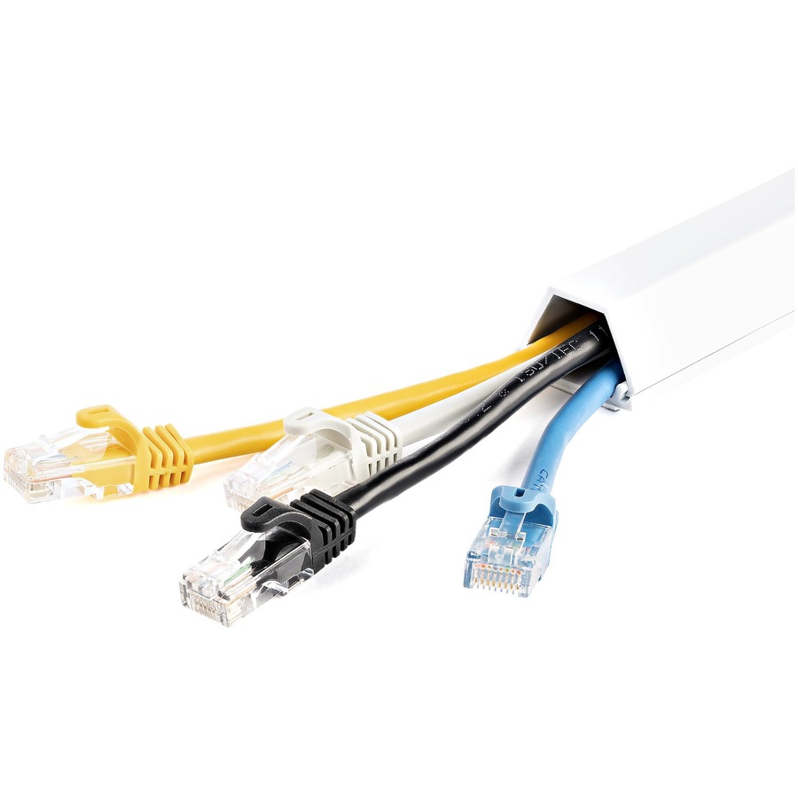 StarTech.com Solid Cable Management Raceway with Cover - 1-1/2